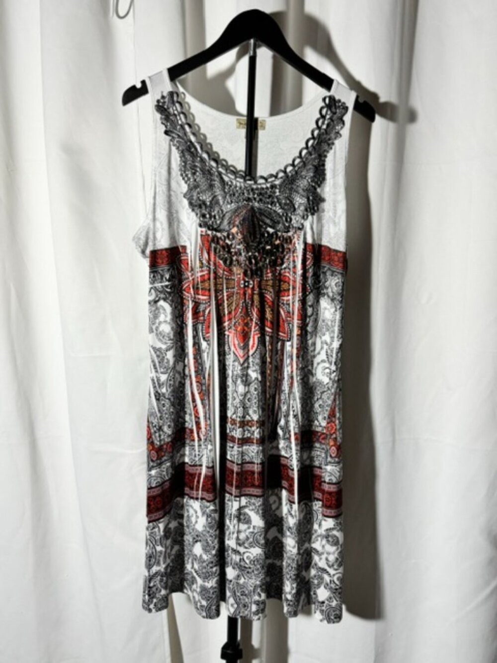 One World Sleeveless Dress - Size L